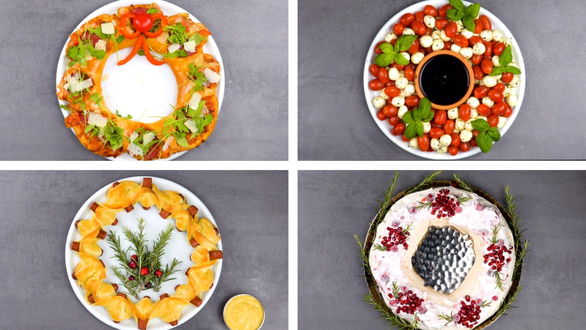 4 locas y deliciosas coronas de Navidad