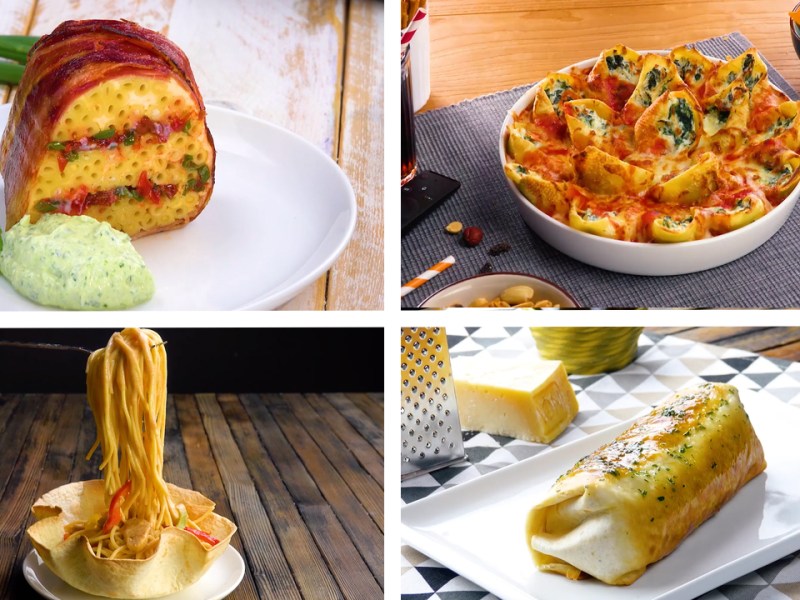 15 recetas de pasta muy creativas y sabrosas