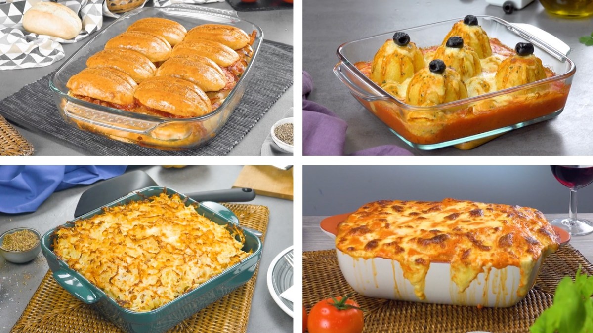 ¡5 cazuelas de pollo al gratín! Recetas deliciosas con pollo