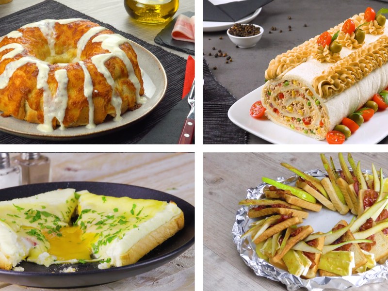 16 recetas creativas y deliciosas con pan de molde