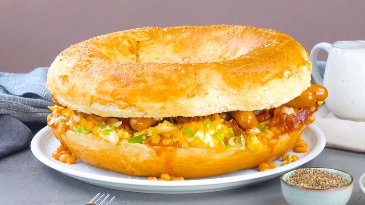 3 recetas de bagels XXL | Recetas de bagels dulces y salados