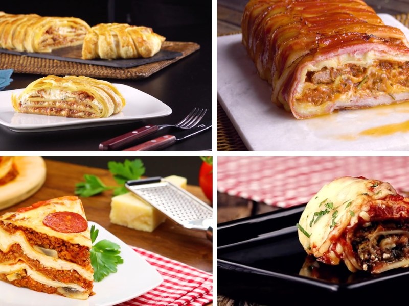 7 locas recetas de lasaña