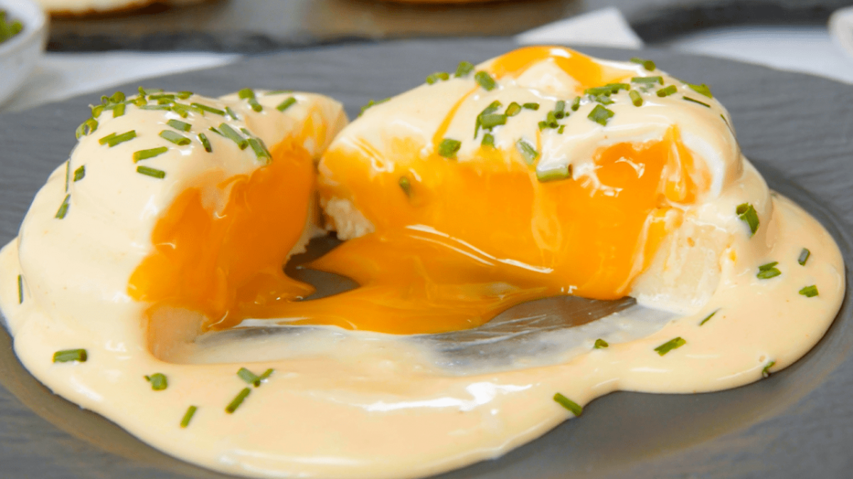 Huevos benedict.