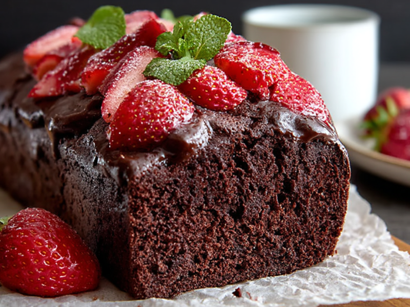 Pastel de fresas y chocolate: el favorito de todos