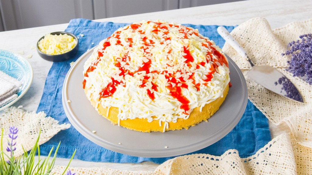 Helado de espagueti en forma de pastel: reinterpretamos el helado favorito de Alemania