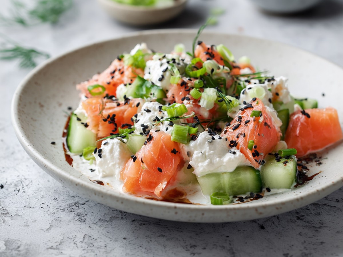 Un poco de sushi y un poco de ensalada: la combinación perfecta