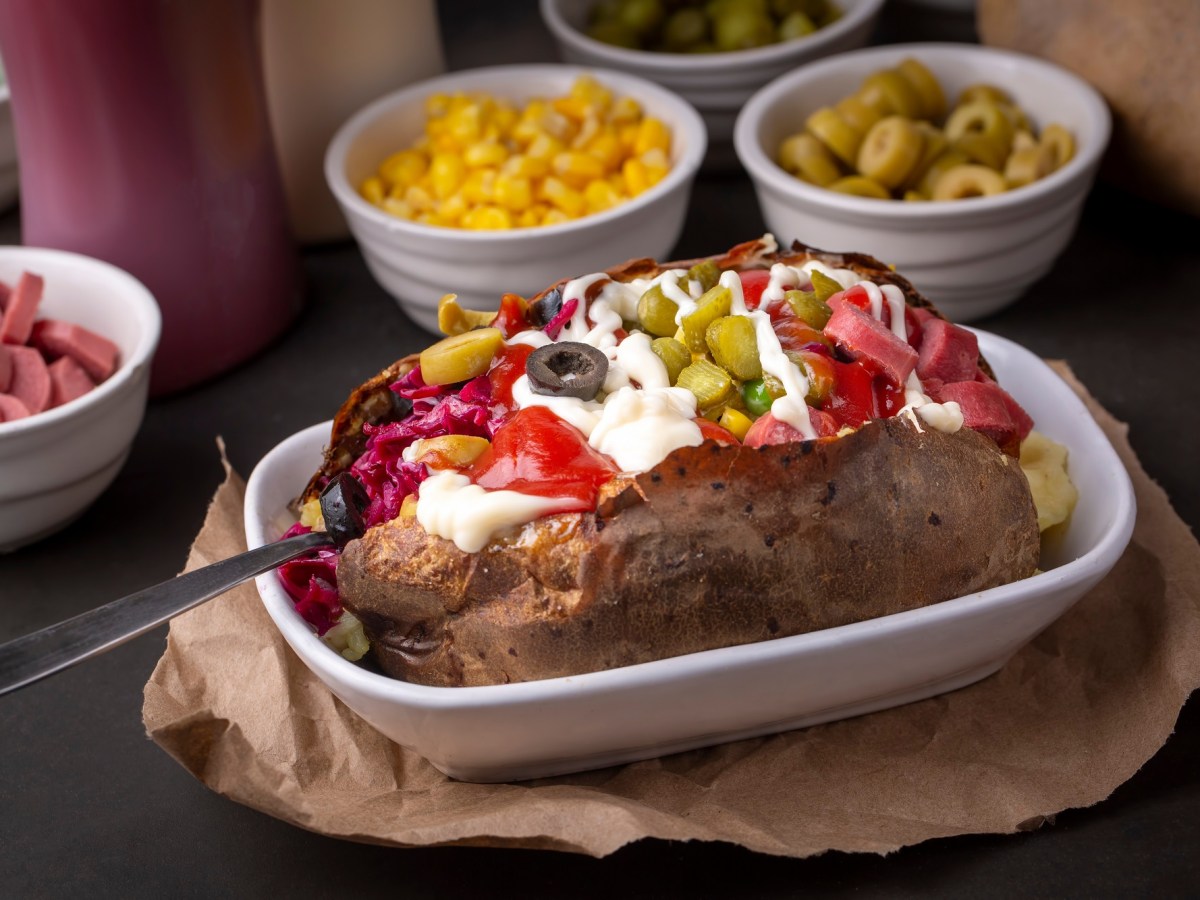 Papas al horno turcas rellenas: Así se hace el kumpir