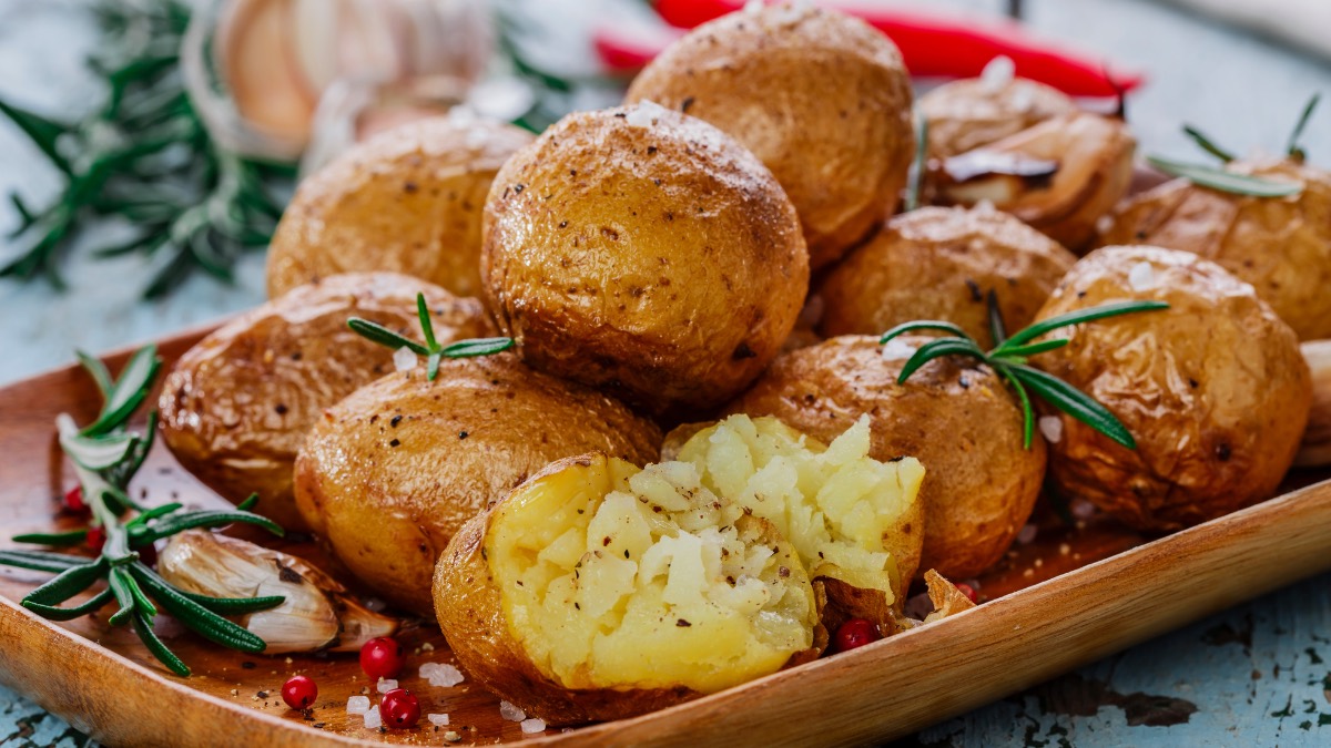 Papas al ajillo
